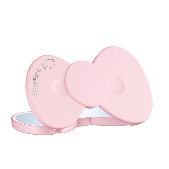 Hello Kitty x Impressions Bow LED Compact Mirror Small (light pink) - Picture 2 of 8